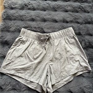 Athletic Works Women's Light Gray Athletic Shorts